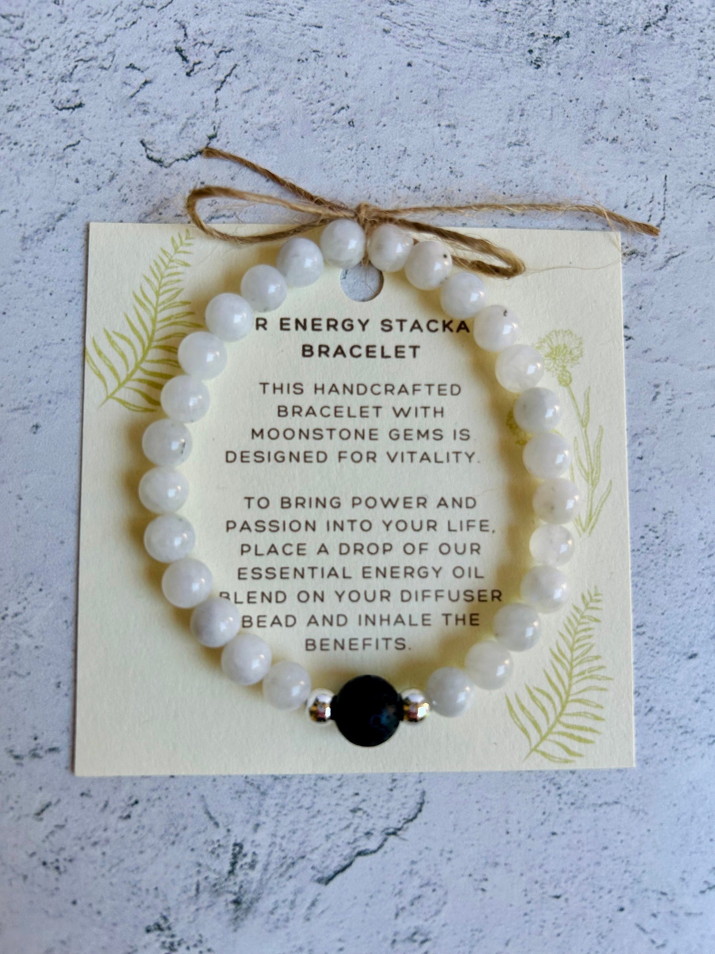 Genuine Gemstone Stretchy Bracelet: Choose 4 or 6mm • Amethyst, Rose Quartz, Lapis Lazuli, Tiger's Eye, Citrine, Labradorite or Moonstone • White or Black Lava Stone •Gold or Silver