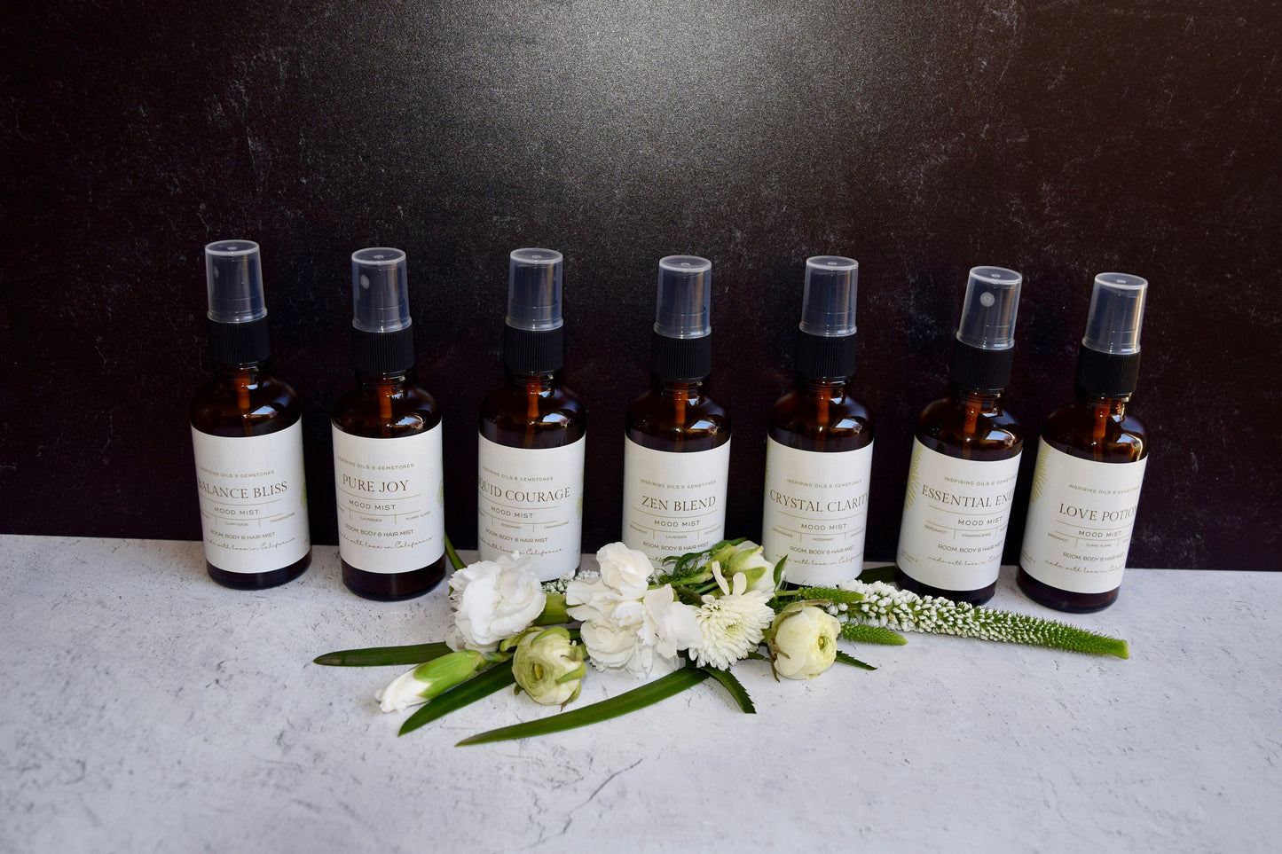 Essential Oil Mist: Aromatherapy Room, Body, Hair, Car Freshener
