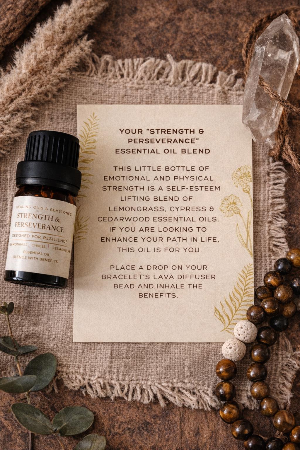 Men's Essential Oil Blend: Aromatherapy for Stress Relief & Energy