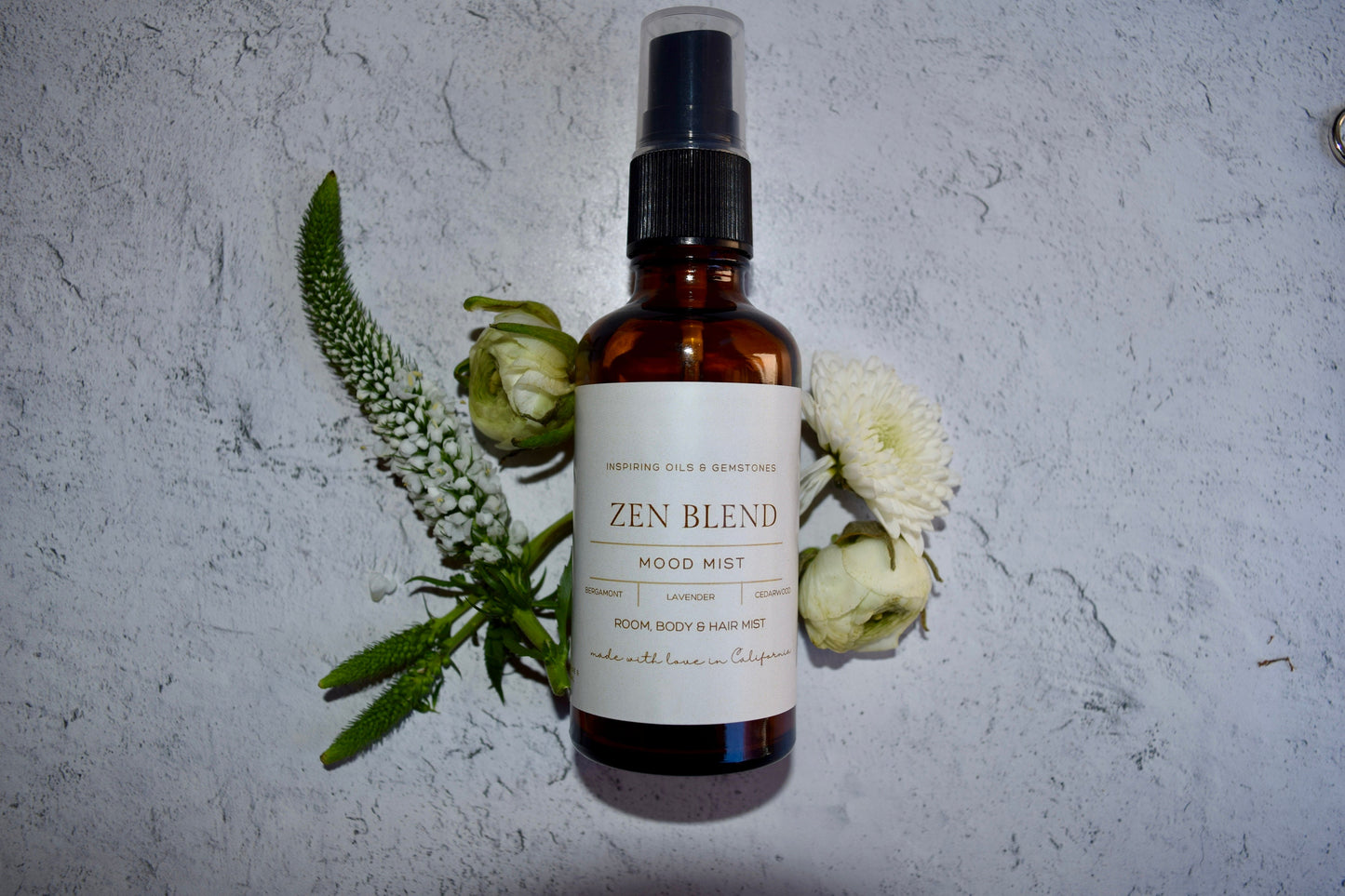 Essential Oil Mist: Aromatherapy Room, Body, Hair, Car Freshener