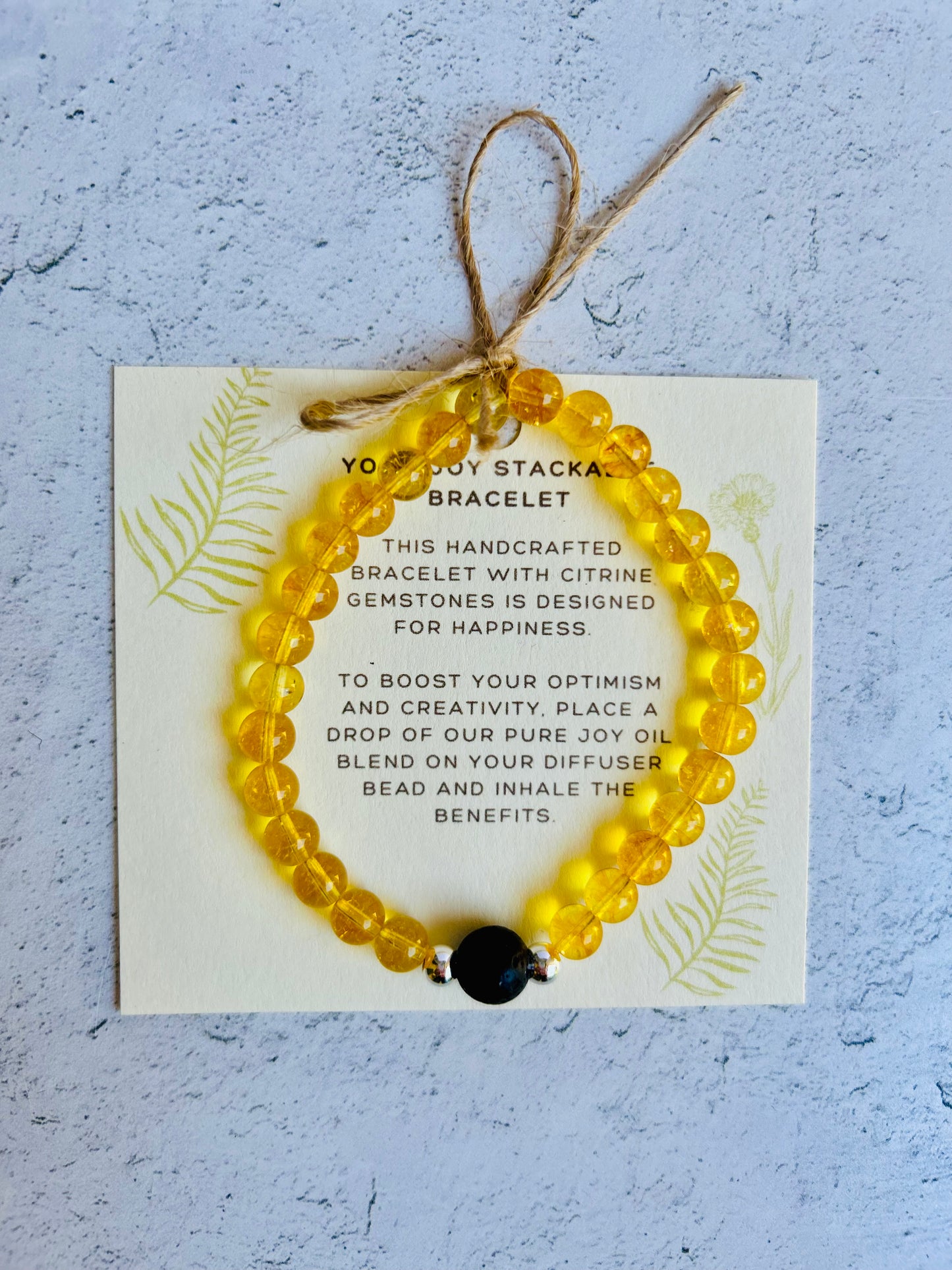Genuine Gemstone Stretchy Bracelet • Choose 4mm or 6mm Beads • Amethyst, Rose Quartz, Lapis Lazuli, Tiger's Eye, Citrine, Labradorite or Moonstone • White or Black Lava Stone • Gold or Silver