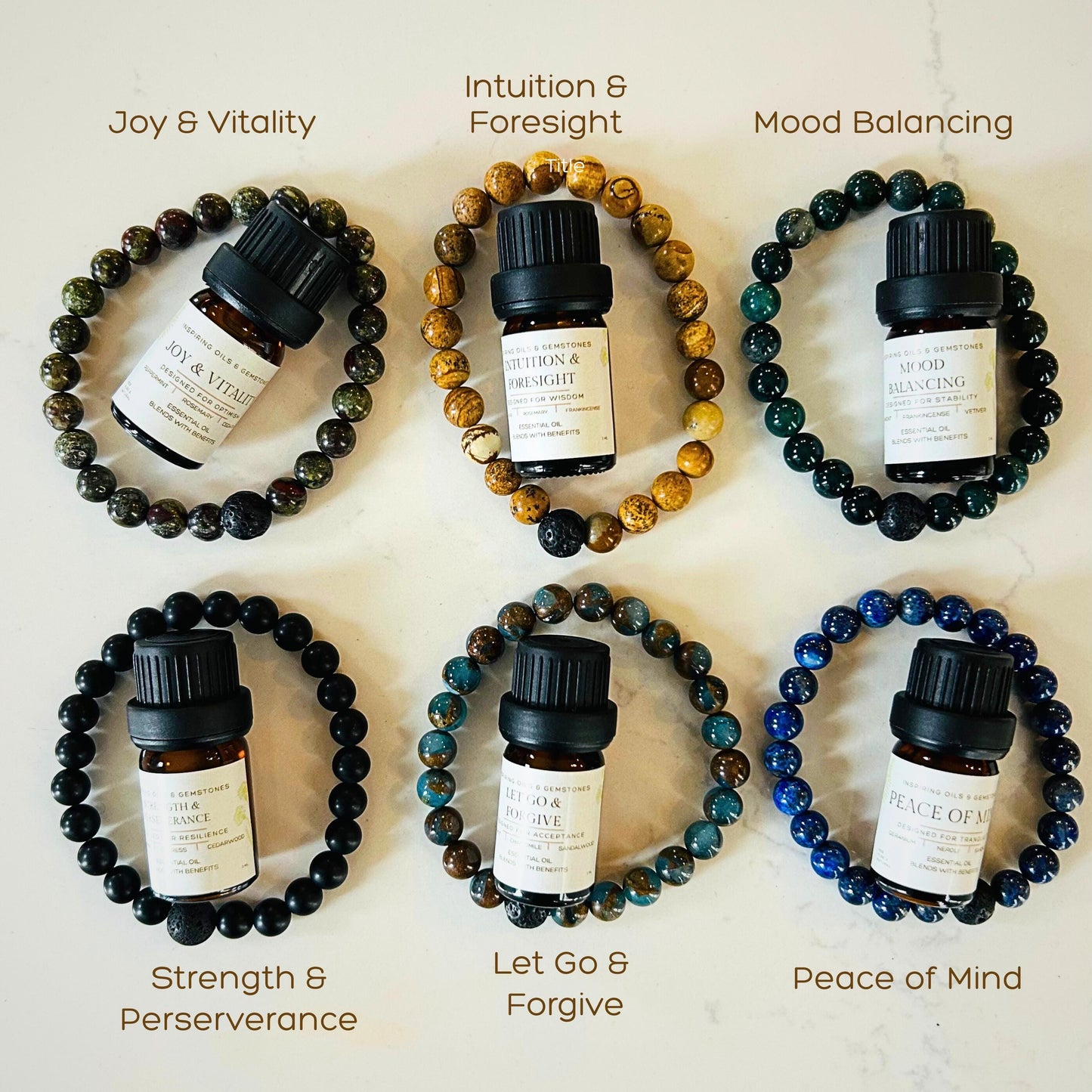 Men's Essential Oil Blend: Aromatherapy for Stress Relief & Energy