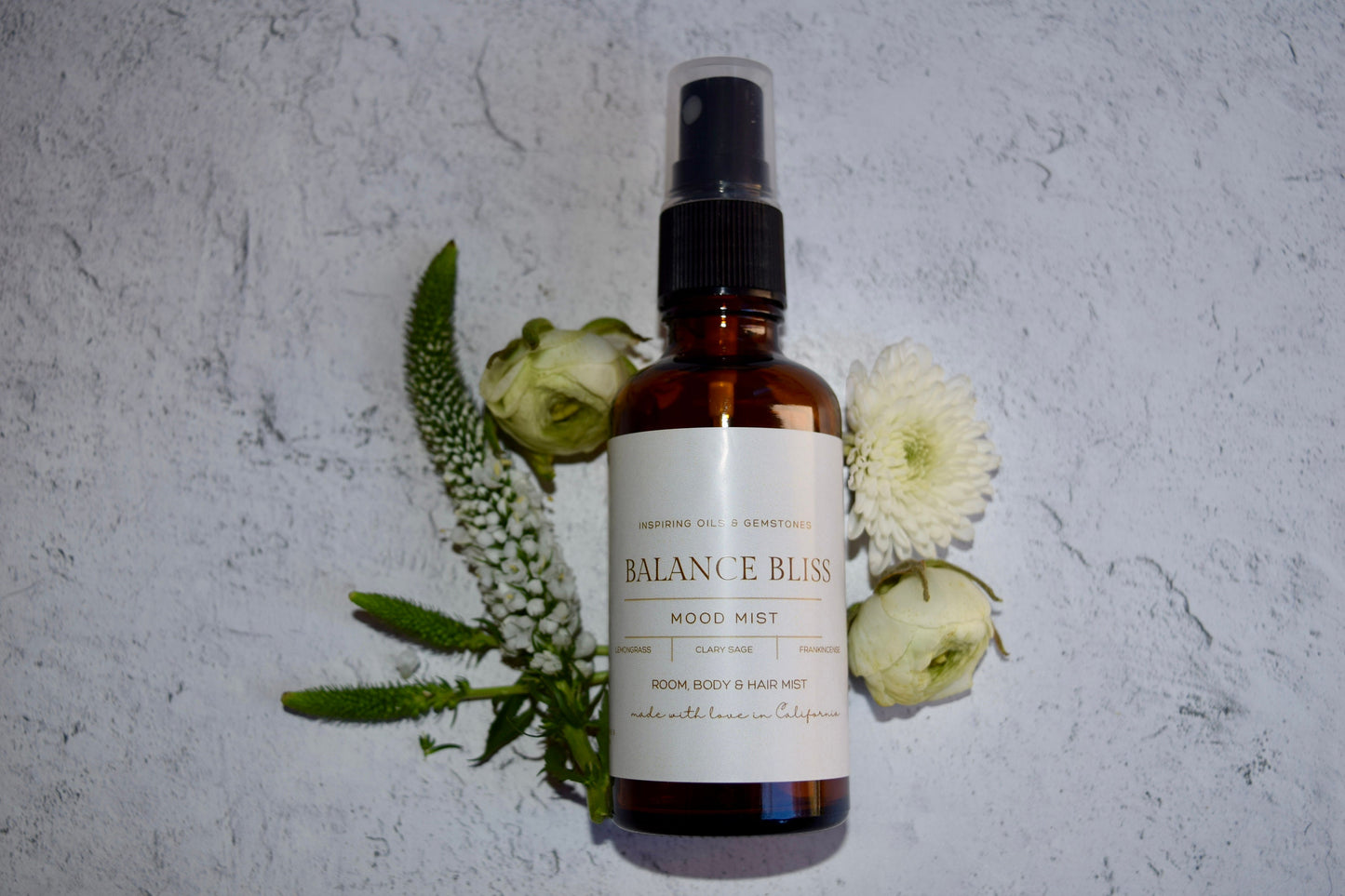 Essential Oil Mist: Aromatherapy Room, Body, Hair, Car Freshener